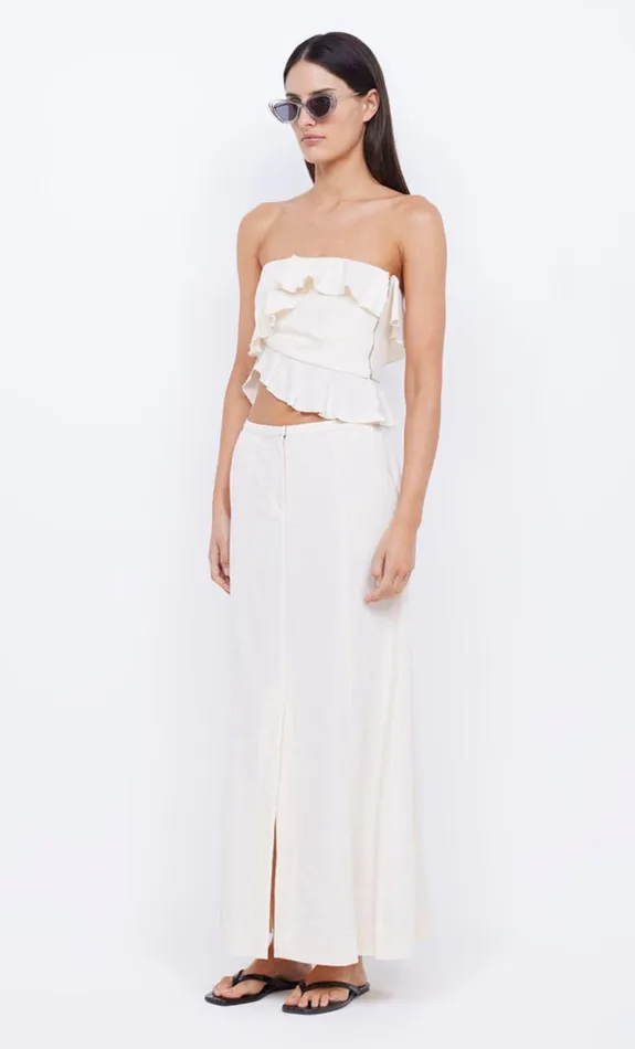 Women COASTLINER STRAPLESS TOP 8211 CREAM Bec Bridge Sleeveless