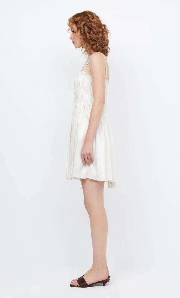 Women DALI MINI SHIFT DRESS 8211 IVORY Bec Bridge Mini Dresses