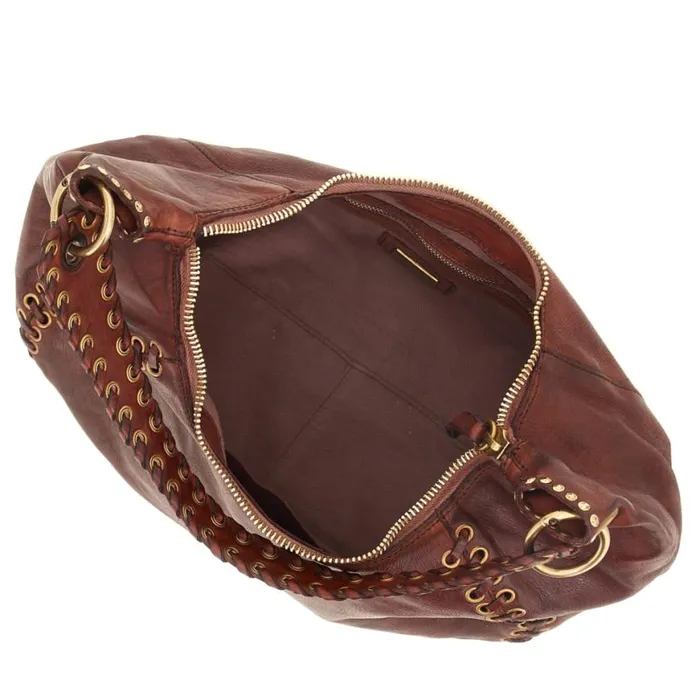 Women Dalia Red Campomaggi ShoulderHobo Bag Women Dalia Red Campomaggi ShoulderHobo Bag