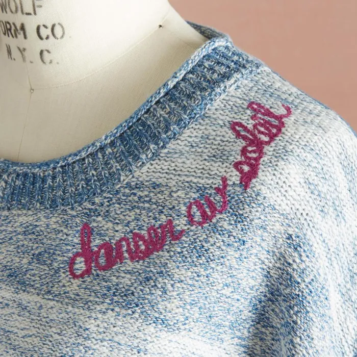 Women Dancing In The Sun Sweater Sky Sundance Catalog Sweaters