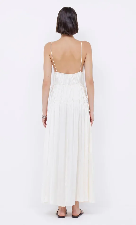 Women DELPHI GATHERED DRESS 8211 IVORY Bec Bridge Maxi Dresses