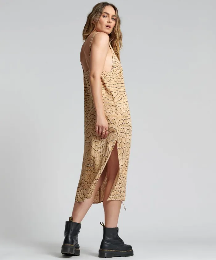 Women DELUSION LACED SLIP DRESS One Teaspoon Midi and Maxi Dresses