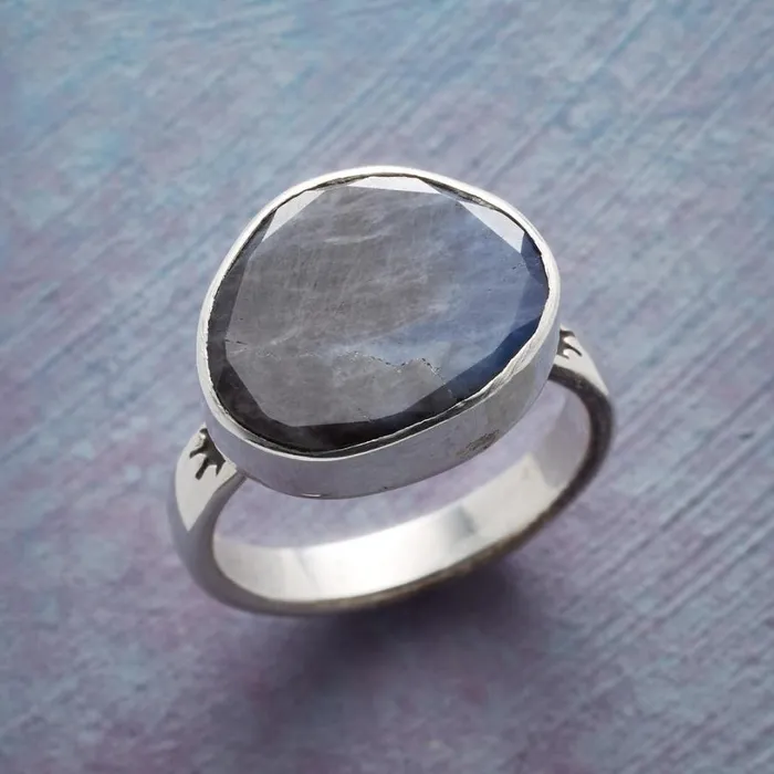 Women Denim Depths Ring Sundance Catalog Rings