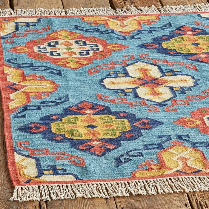 Women Diamond Sunrise Kilim Rug Sundance Catalog Rugs