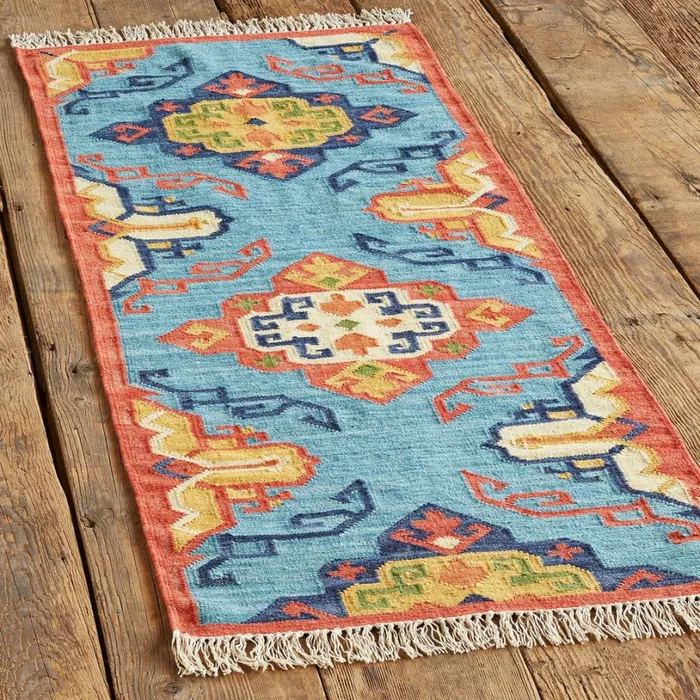 Women Diamond Sunrise Kilim Rug Sundance Catalog Rugs