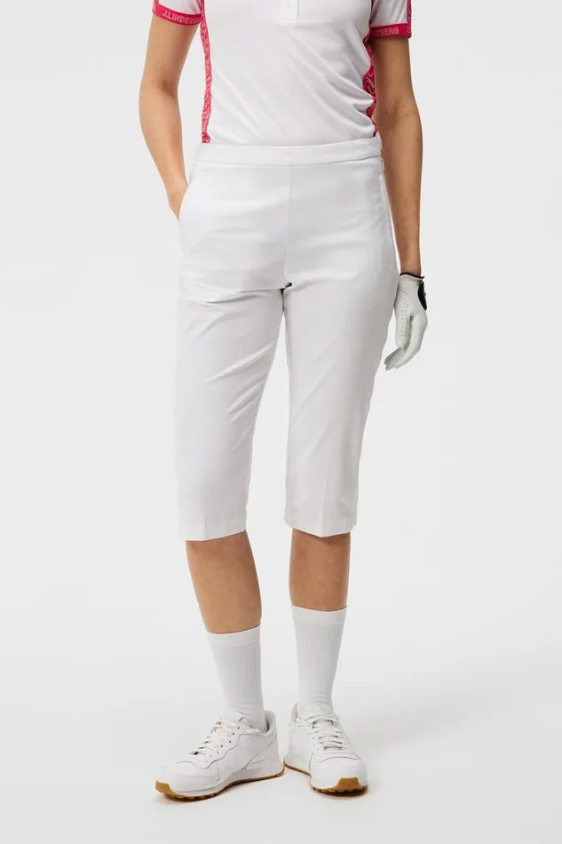 Women Dilara Capri Pant White JLindeberg Trousers