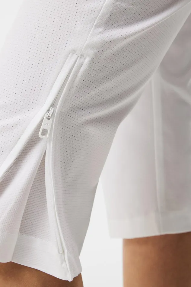 Women Dilara Capri Pant White JLindeberg Trousers Women Dilara Capri Pant White JLindeberg Trousers