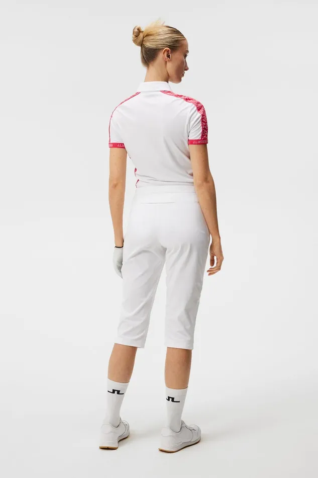 Women Dilara Capri Pant White JLindeberg Trousers Women Dilara Capri Pant White JLindeberg Trousers