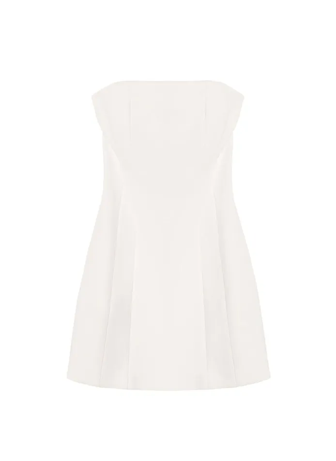 Women Dresses ALC Elsie Strapless Mini Dress White