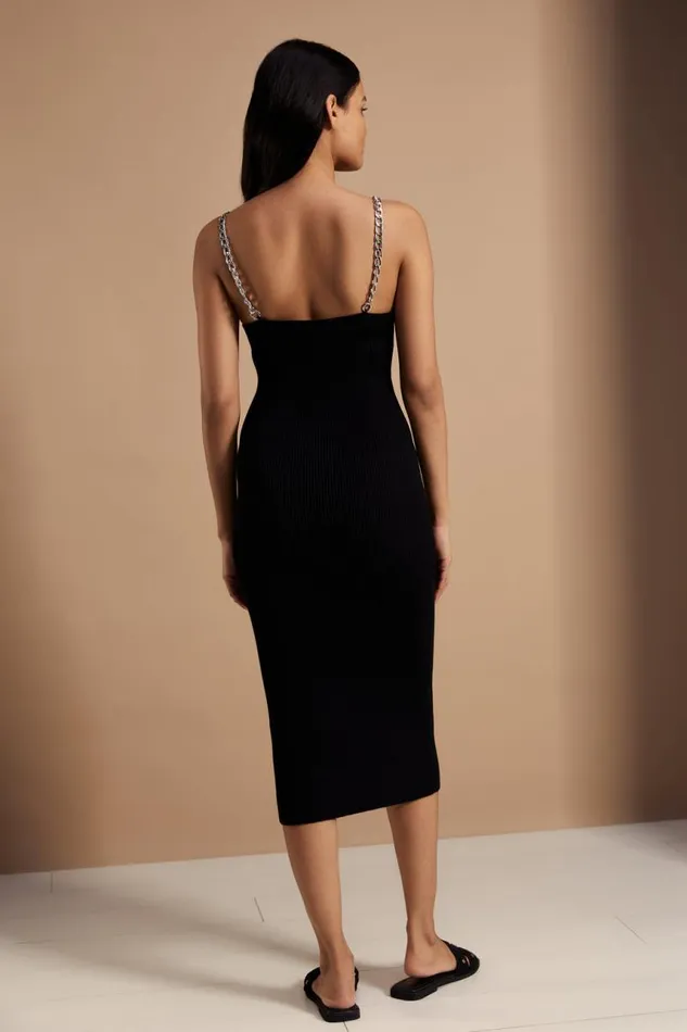 Women Dresses Holland Cooper Aurora Dress Black Women Dresses Holland Cooper Aurora Dress Black