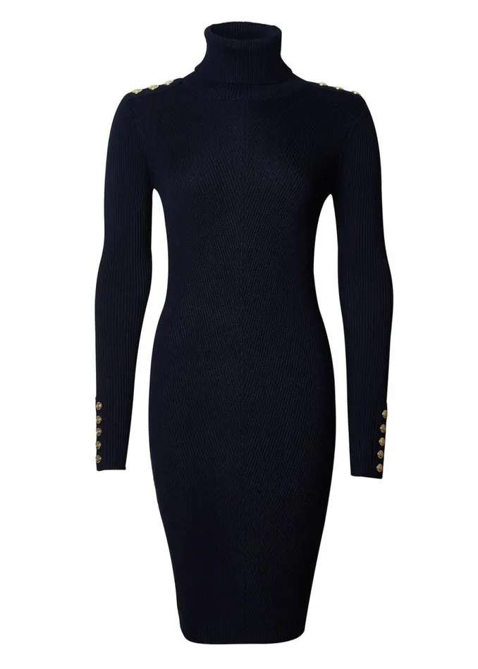 Women Dresses Holland Cooper Kensington Jumper Dress Ink Navy Women Dresses Holland Cooper Kensington Jumper Dress Ink Navy