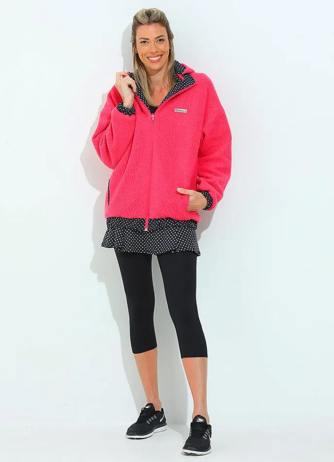 Women Duo Jacket Blackpolkadot Dona Jo Jackets