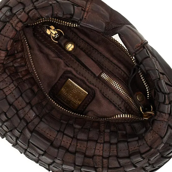 Women Edera Brown Campomaggi ShoulderHobo Bag