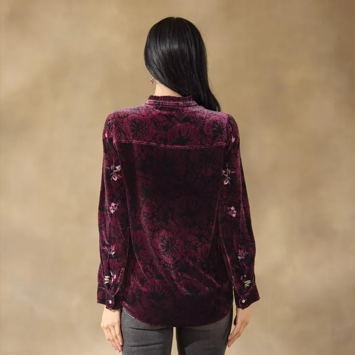 Women Elisabeth Velvet Top Petite Plum Sundance Catalog Petite Styles Women Elisabeth Velvet Top Petite Plum Sundance Catalog Petite Styles