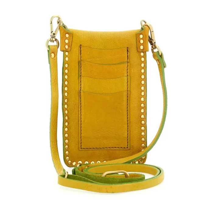 Women Ematite Yellow Campomaggi Shoulder Straps And Bags Accessories