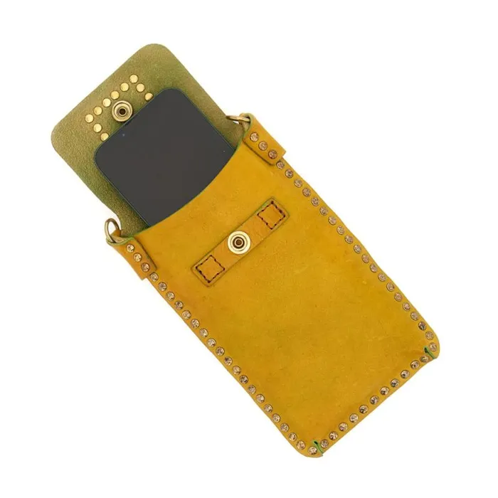 Women Ematite Yellow Campomaggi Shoulder Straps And Bags Accessories