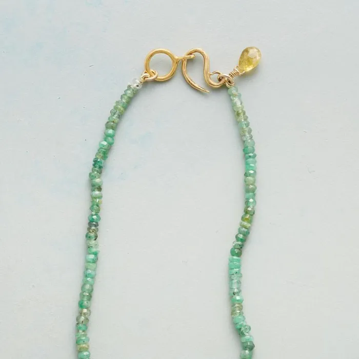 Women Emerald Lode Necklace Sundance Catalog Necklaces