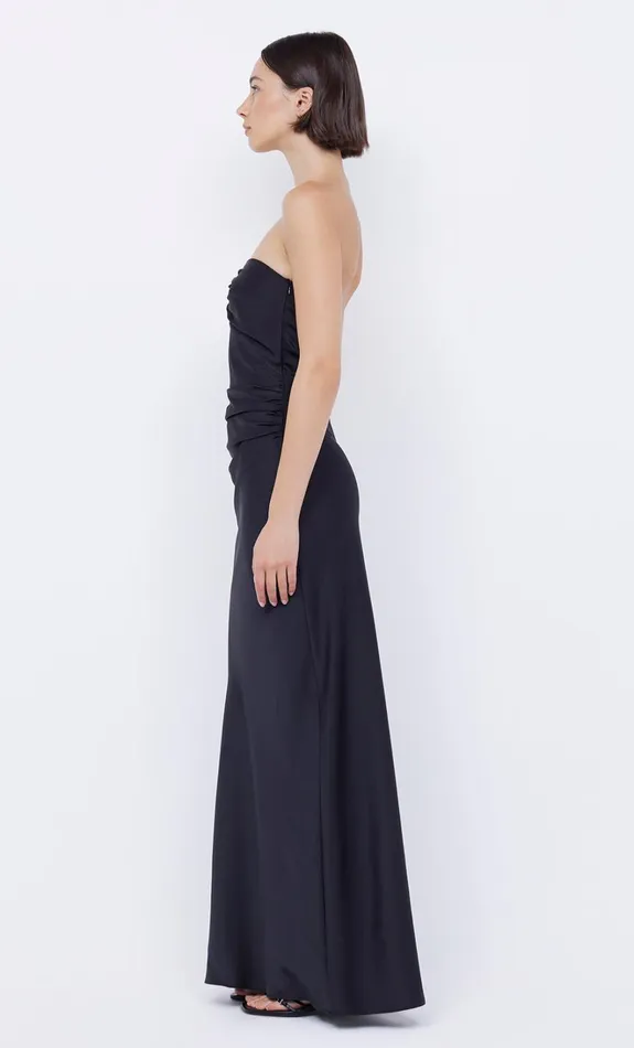 Women EMILIA STRAPLESS DRESS 8211 BLACK Bec Bridge Wedding Guest
