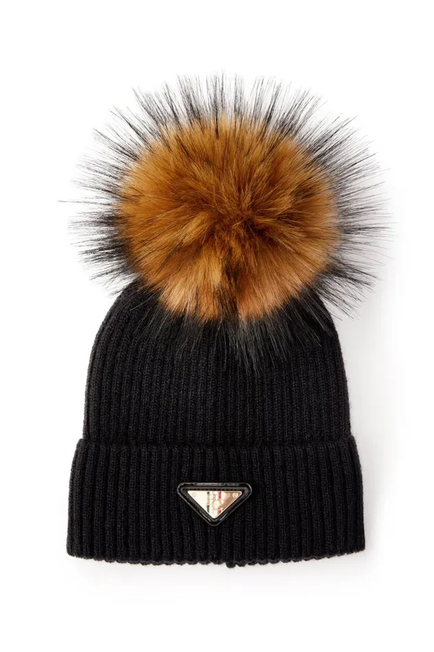 WomenEquestrian Hats and Headbands Holland Cooper Burghley Bobble Hat Black