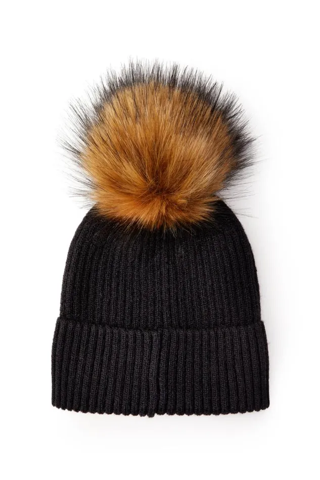 WomenEquestrian Hats and Headbands Holland Cooper Burghley Bobble Hat Black WomenEquestrian Hats and Headbands Holland Cooper Burghley Bobble Hat Black
