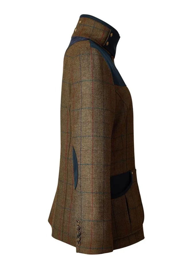 WomenEquestrian In Stock Tailoring Holland Cooper Country Classic Jacket Glen Green