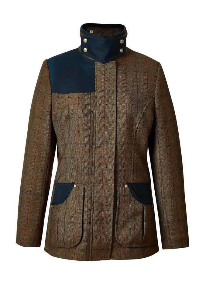 WomenEquestrian In Stock Tailoring Holland Cooper Country Classic Jacket Glen Green