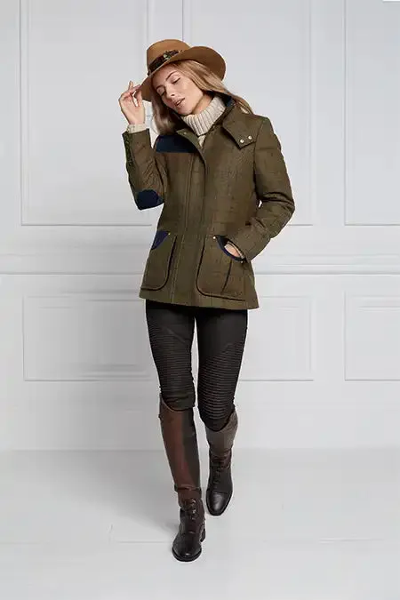 WomenEquestrian In Stock Tailoring Holland Cooper Country Classic Jacket Glen Green