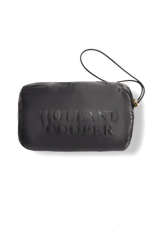 WomenEquestrian Jackets Holland Cooper Hawling Packable Jacket Black WomenEquestrian Jackets Holland Cooper Hawling Packable Jacket Black