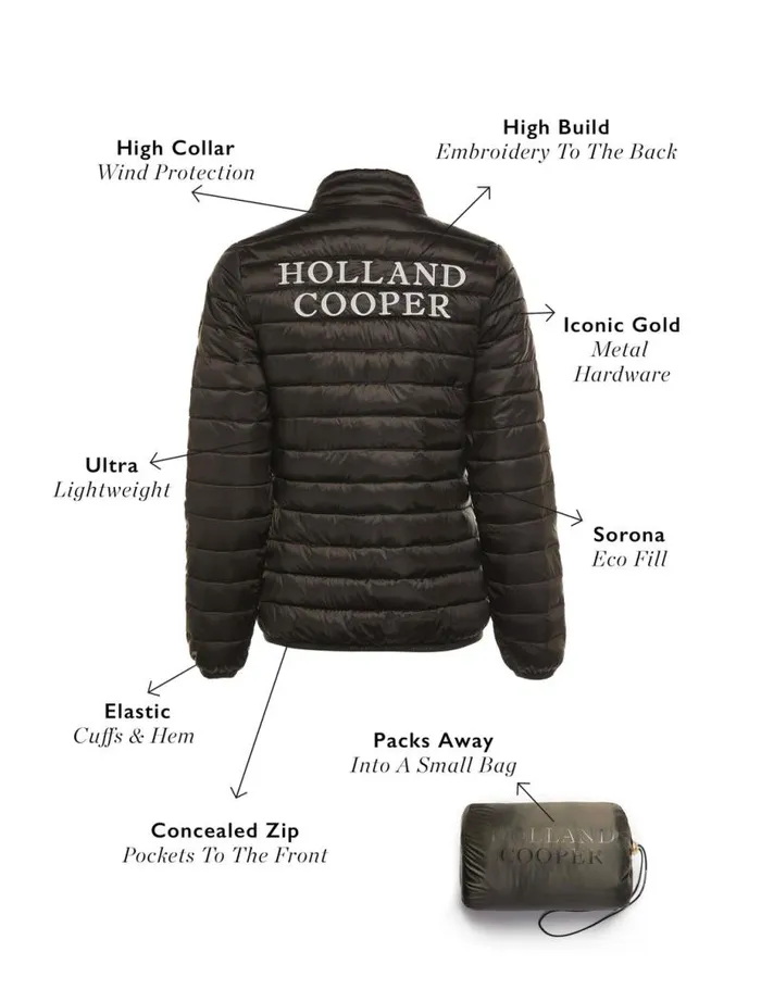 WomenEquestrian Jackets Holland Cooper Hawling Packable Jacket Heritage Khaki WomenEquestrian Jackets Holland Cooper Hawling Packable Jacket Heritage Khaki
