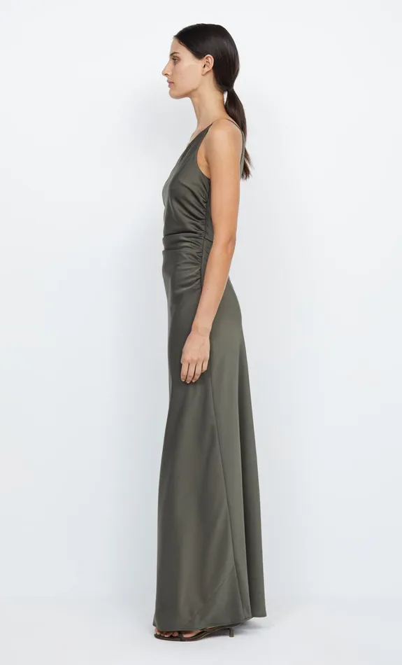 Women ETERNITY ASYM MAXI DRESS 8211 DARK WILLOW Bec Bridge Maxi Dresses