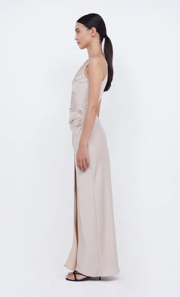 Women ETERNITY V MAXI DRESS 8211 SAND Bec Bridge Bridesmaid Dresses