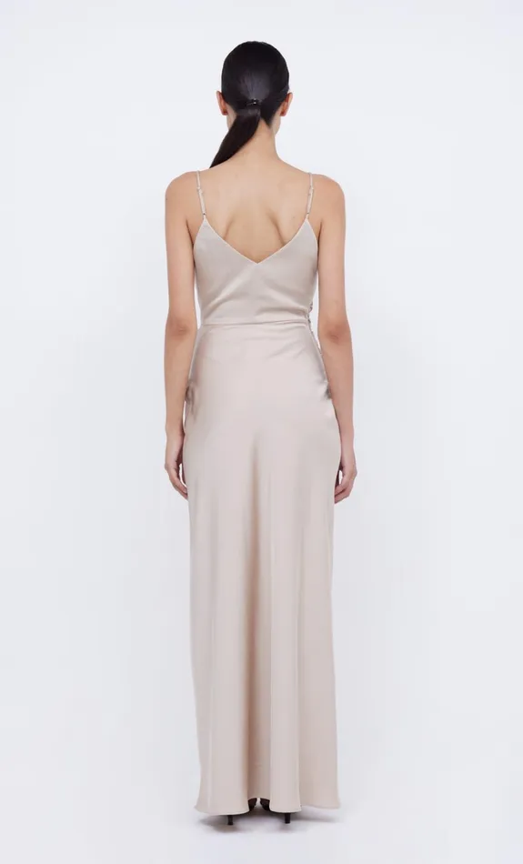 Women ETERNITY V MAXI DRESS 8211 SAND Bec Bridge Bridesmaid Dresses