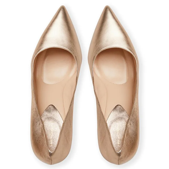 Women Evening Bruno Magli TARA Pump GOLD