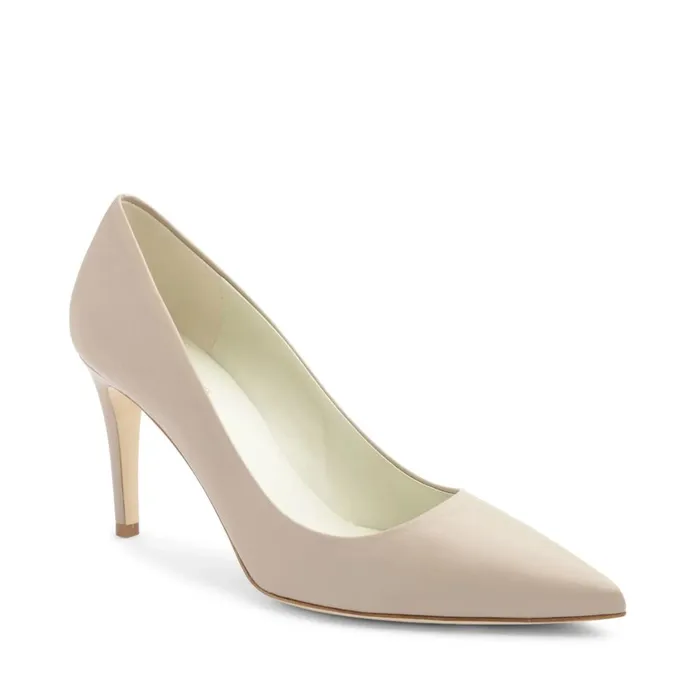 Women Evening Bruno Magli Telma Leather PointedToe PumpNatural