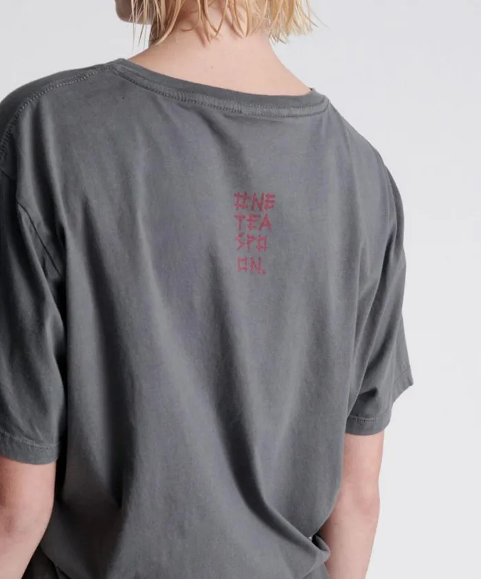 Women FEEL REAL ORGANIC UNISEX TEE One Teaspoon Graphic Tees