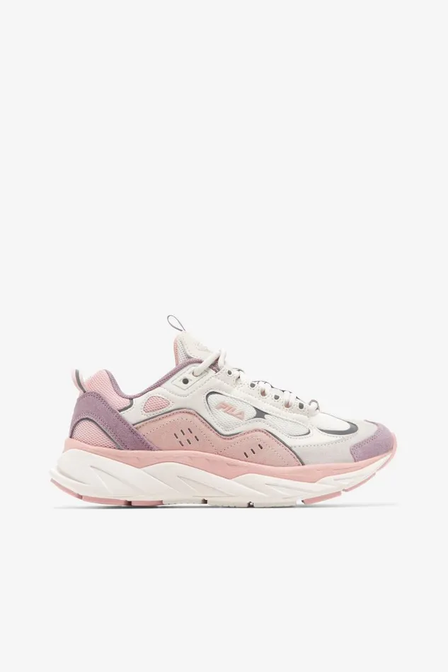 Women Fila Sneakers and Lifestyle Trigate Gardenia Peach Whip Elderberry