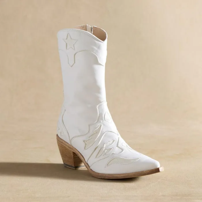 Women Fort Boots White Sundance Catalog Boots