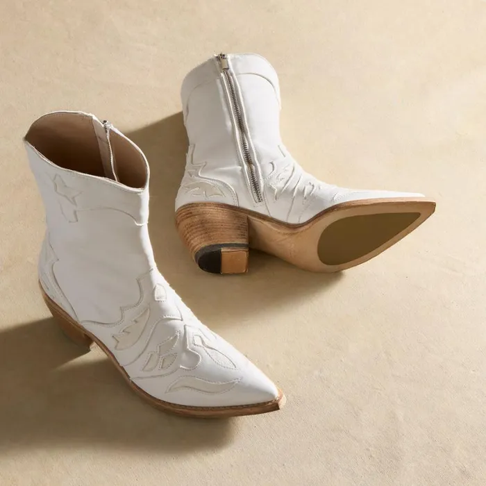 Women Fort Boots White Sundance Catalog Boots