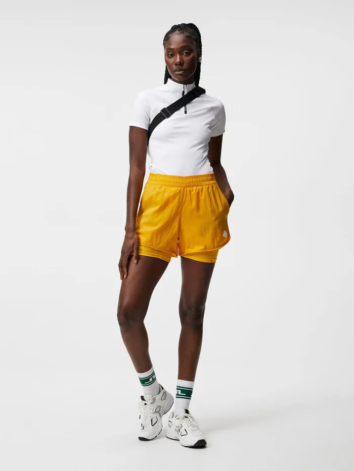 Women Fran Shorts Citrus JLindeberg Shorts Women Fran Shorts Citrus JLindeberg Shorts