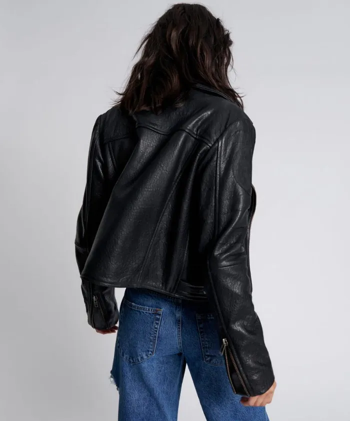 Women GAME OVER CLASSIC LEATHER JACKET One Teaspoon Jackets Women GAME OVER CLASSIC LEATHER JACKET One Teaspoon Jackets