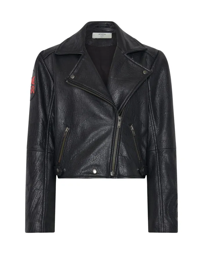 Women GAME OVER CLASSIC LEATHER JACKET One Teaspoon Jackets Women GAME OVER CLASSIC LEATHER JACKET One Teaspoon Jackets