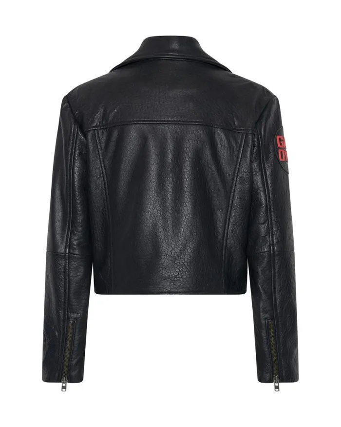Women GAME OVER CLASSIC LEATHER JACKET One Teaspoon Jackets Women GAME OVER CLASSIC LEATHER JACKET One Teaspoon Jackets