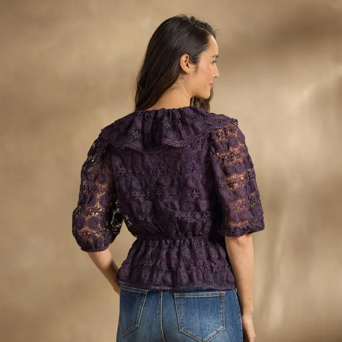 Women Georgia Top Plum Sundance Catalog Tops