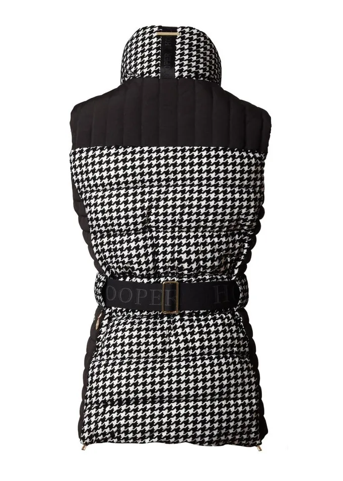 Women Gilets Holland Cooper Valais Quilted Gilet Houndstooth Women Gilets Holland Cooper Valais Quilted Gilet Houndstooth