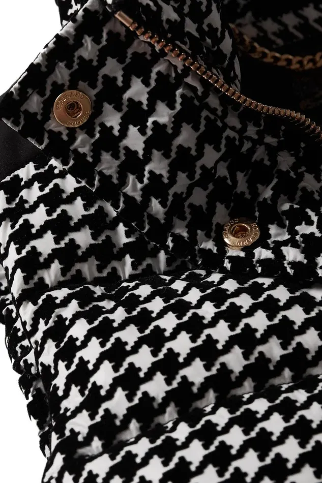 Women Gilets Holland Cooper Valais Quilted Gilet Houndstooth Women Gilets Holland Cooper Valais Quilted Gilet Houndstooth