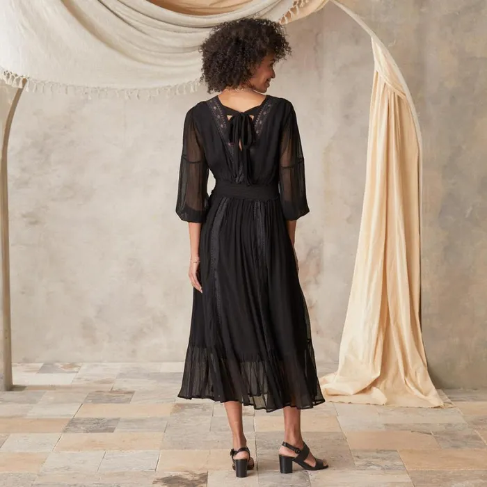 Women Giverny Dress Black Sundance Catalog Dresses and Jumpsuits Women Giverny Dress Black Sundance Catalog Dresses and Jumpsuits