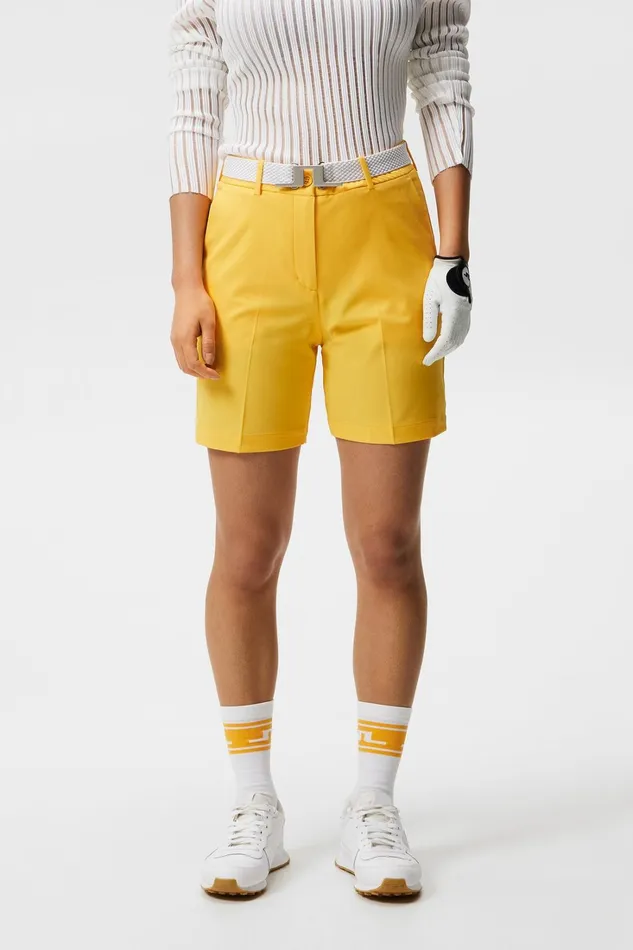 Women Gwen Long Shorts Citrus JLindeberg Shorts