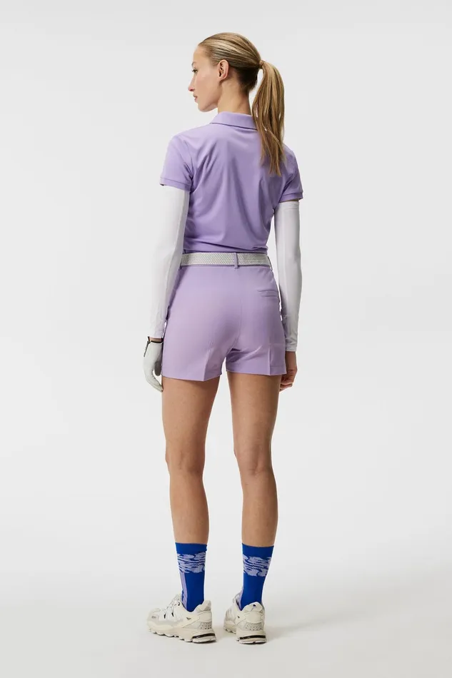 Women Hailey Polo Sand Verbena JLindeberg Polo Shirts Women Hailey Polo Sand Verbena JLindeberg Polo Shirts