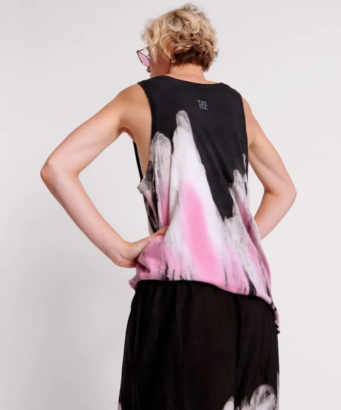 Women HAND DYED ICECREAM DADDIO SINGLET One Teaspoon Tees and Tanks