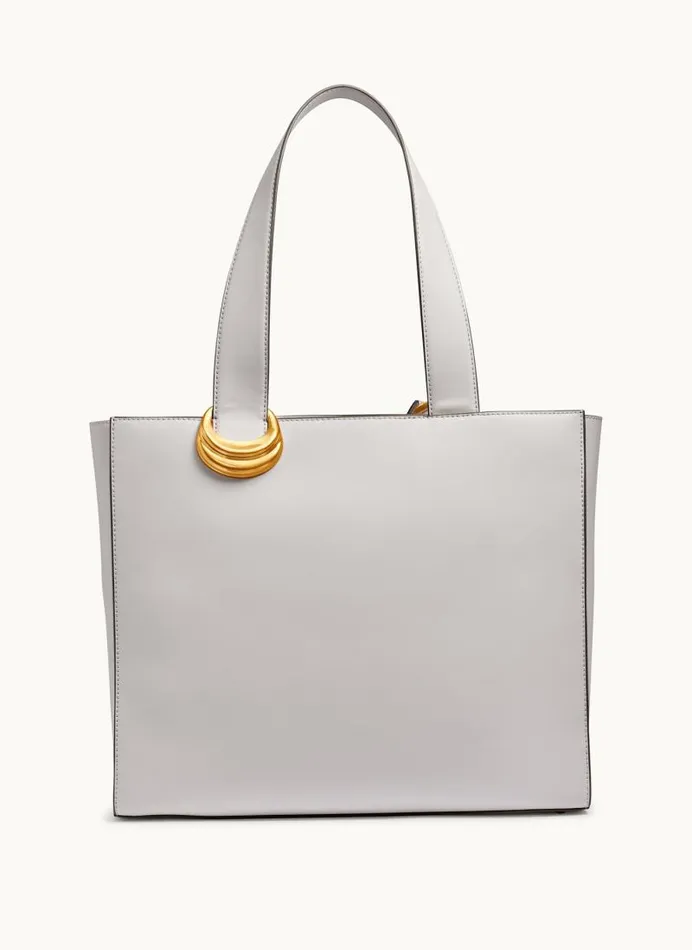 Women HEWLETT TOTE Brilliant White Donna Karan New York Totes Women HEWLETT TOTE Brilliant White Donna Karan New York Totes